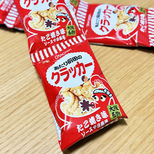 たこ焼き味クラッカー4連